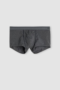 Boxershorts aus Superior-Baumwolle mit sichtbarem Elastikbund