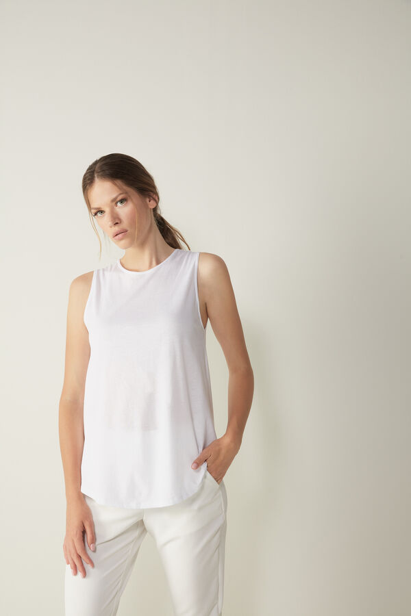 Ultrafresh Supima® Cotton Camisole with Wide Straps