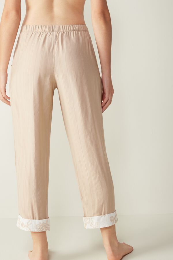 Nomadic Fringes Viscose Cropped Trousers