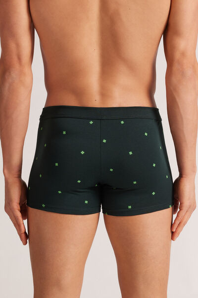 Boxer Superior Katoen met Klaverblad-Print