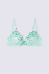 Brasier Super Push-up Gioia Emerald Flower