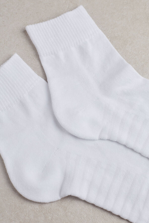 Extra-Short Terry Cotton Socks