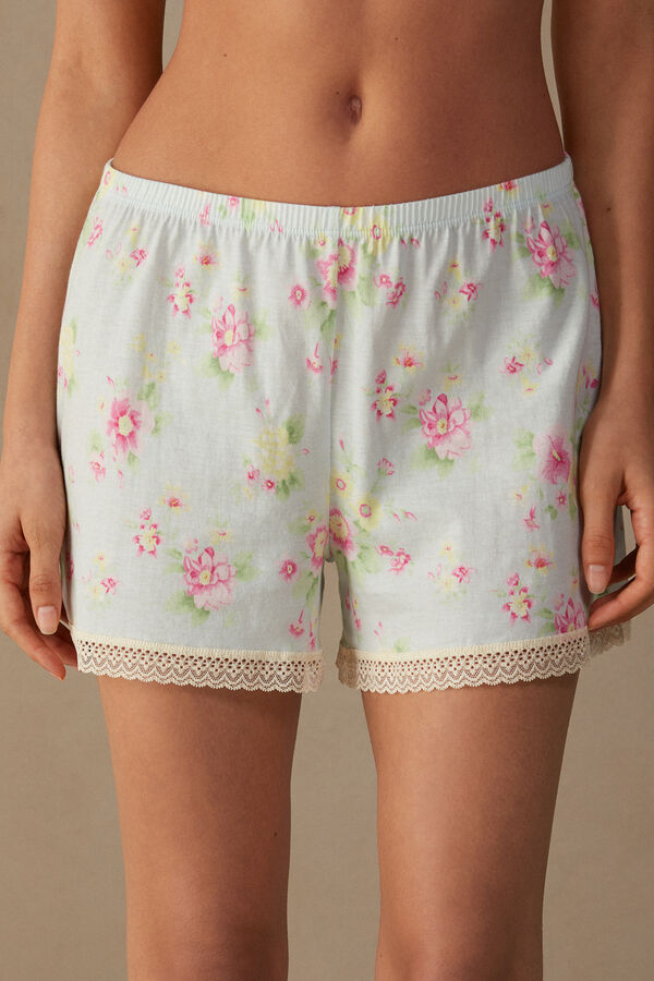 Spring is in the Air Cotton Shorts