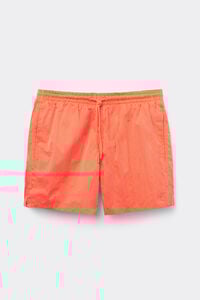 Solid-Colour Neon Swim Shorts