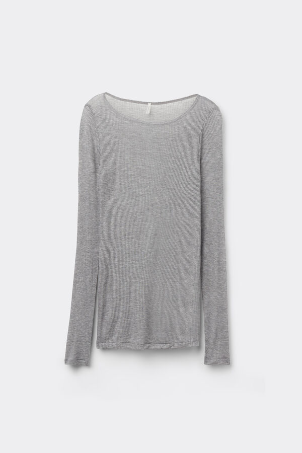 Tričko s Dlh&yacute;m Ruk&aacute;vom Ultranatural s Pr&iacute;mesou Ka&scaron;m&iacute;ru