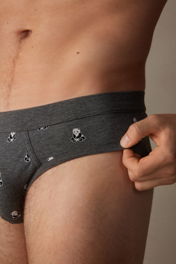 Slip Panda in Cotone Supima® Elasticizzato
