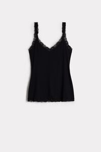 Ribbed Modal Cashmere Ultralight Top