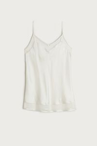 Silk Thin Strap Top