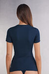 Short-Sleeved Stretch Supima® Cotton Top