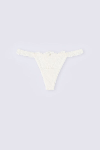The Most Romantic Season Thong With Side Straps