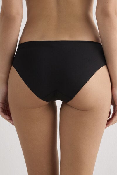 Culotte femme florale en coton sans coutures