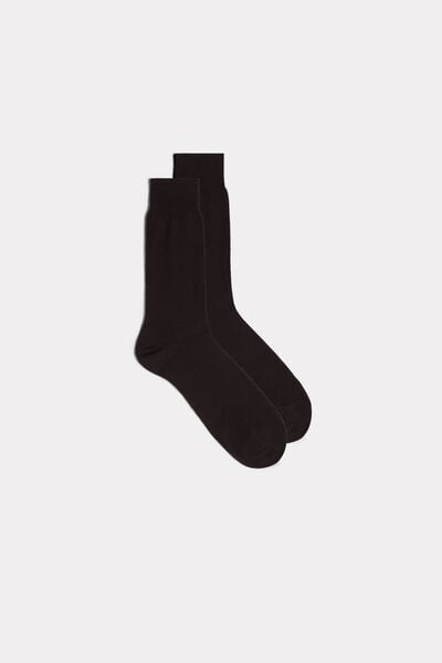Шкарпетки з Гладкої бавовни Filo di Scozia