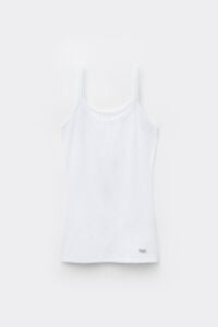 Natural Cotton Strappy Top