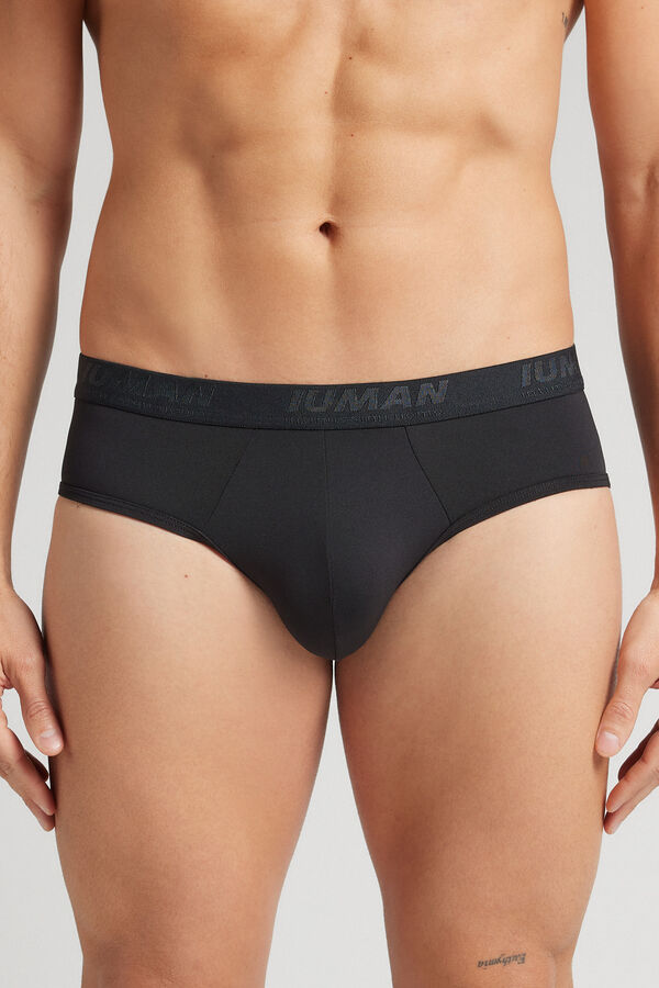 Microfibre Briefs with Logo