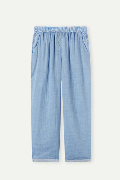 Early in the Morning Cotton Cloth Pants