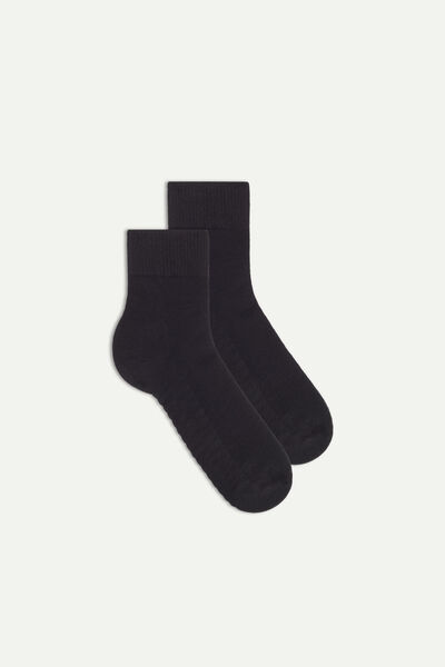 Extra-Short Terry Cotton Socks