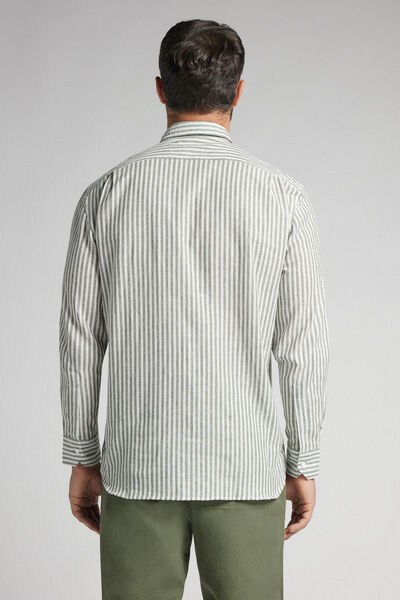 Camicia in Lino e Cotone
