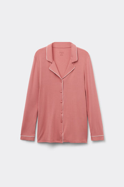 Long-Sleeve Micromodal Jacket