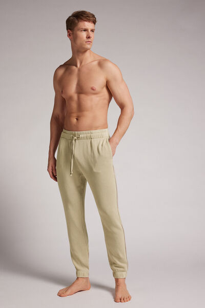 Washed Collection Long Fleece Pants