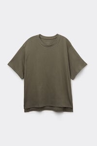 Boxy fit Short-Sleeved Cotton Top