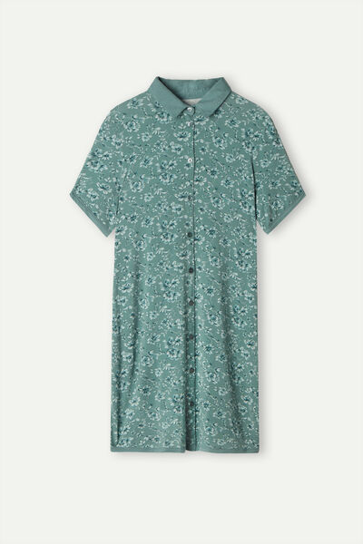 Prairie Bouquet Button Up Night Shirt