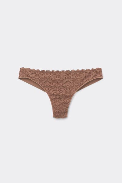 Dantel ve Mikrofiber Brazilian