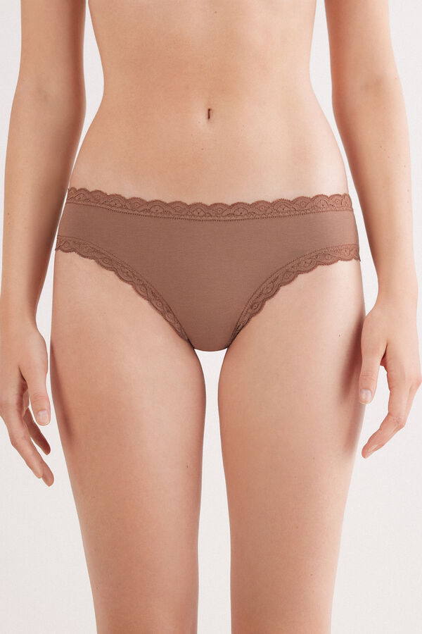 Cotton and Lace Knickers