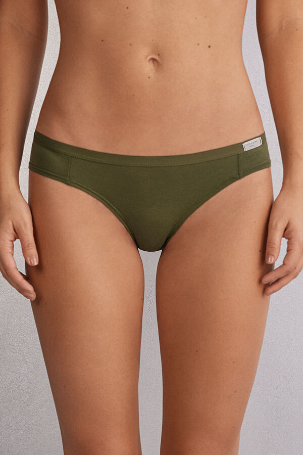 Cueca feminina de algodão