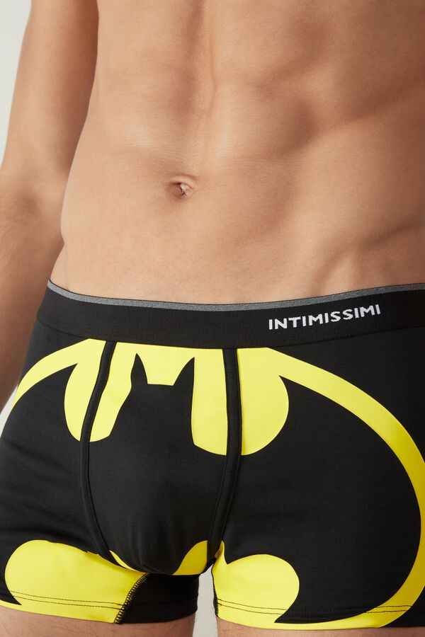 Batman Logo Print Boxers in Stretch Supima® Cotton