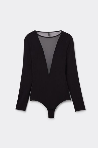 Body Manica Lunga in Fresh Bamboo Modern Attitude