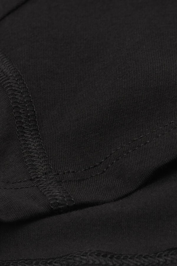 Cotton Boxers with Exposed Elasticated Waistband