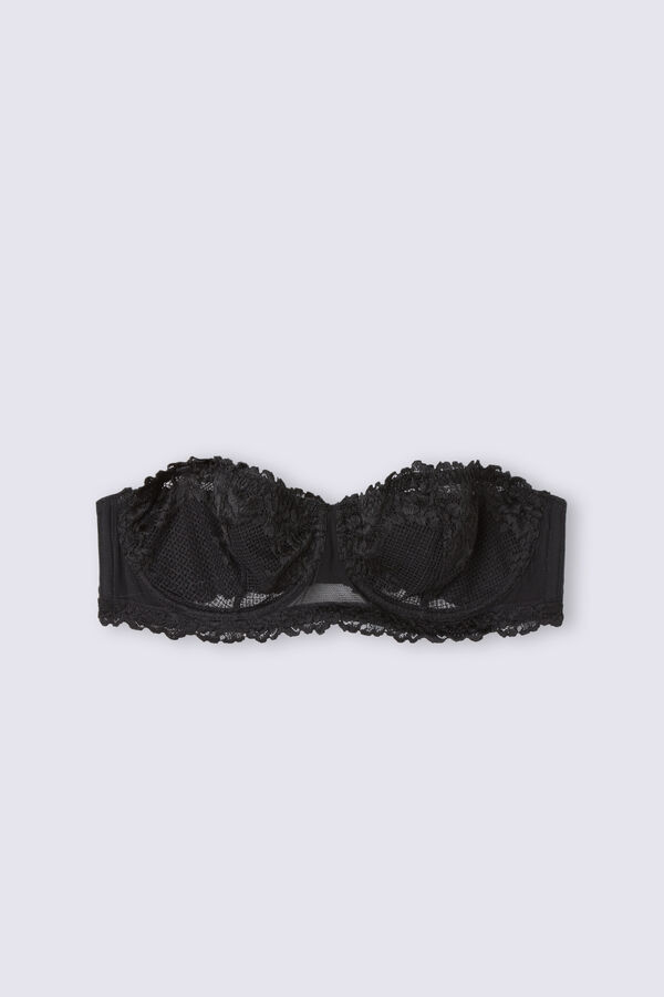Pretty Flowers Bandeau Bra