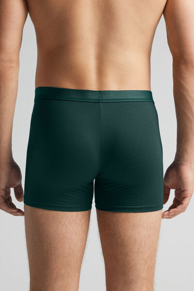 Logolu Premium Merserize Pamuklu Boxer