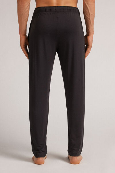 Long Silk and Modal Trousers