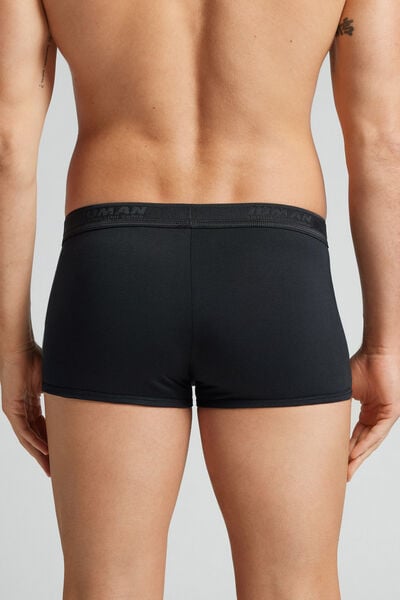 Boxer in Cotone Superior con Logo