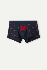 Crab Boxers in Natural Fresh Supima® Cotton