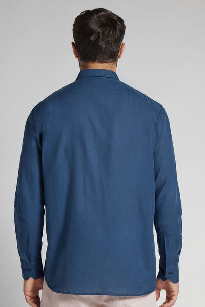 Camicia in Lino e Cotone