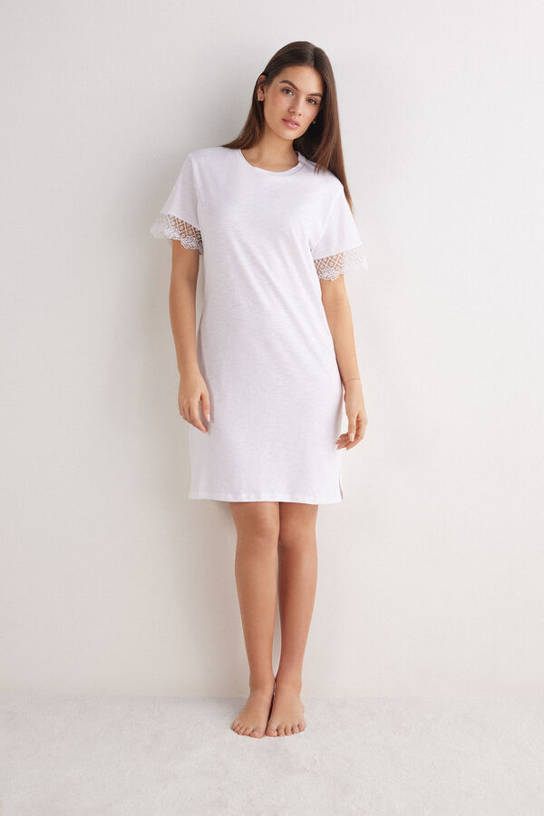 Camicia da Notte Manica Corta Sophisticated Allure