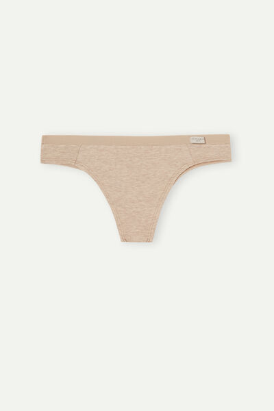 Natural Cotton Brazilian Panties