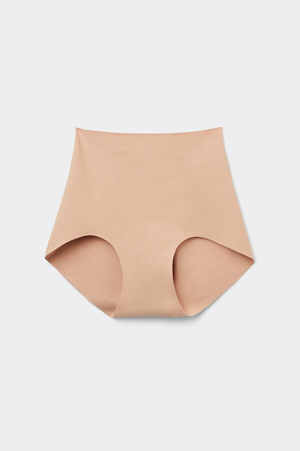 Light Shaping High-Waisted Cotton Briefs