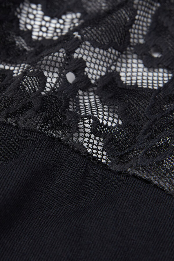 Delicate Pieces Modal and Lace Chemise