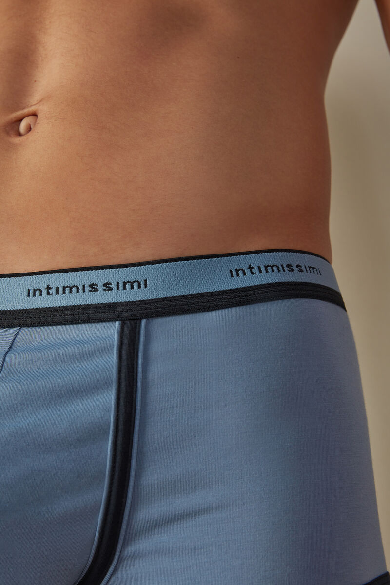 BOSS - Slip In Jersey Elasticizzato Con Elastico In Vita Con Logo - Nero - Foto 4