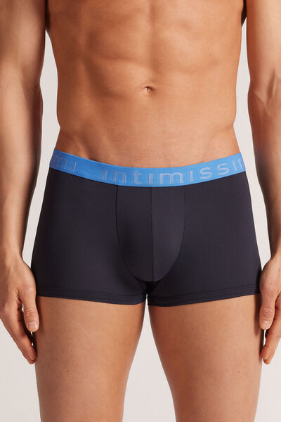 Boxer Shorts in Microfibre with Logo