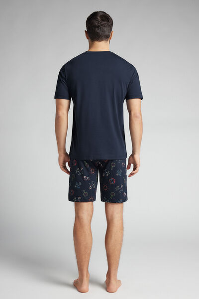 Pijama Corto de Algodón Super Dad