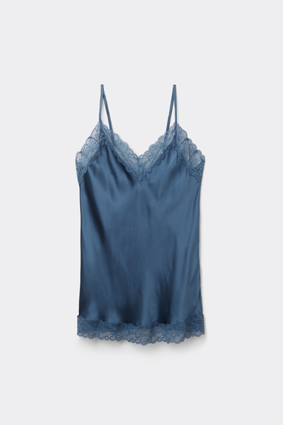 Lace and Silk Top