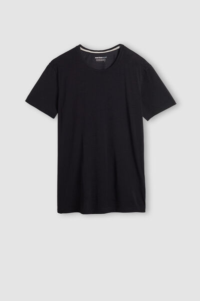 Stretch Merino Wool Short-Sleeve T-Shirt