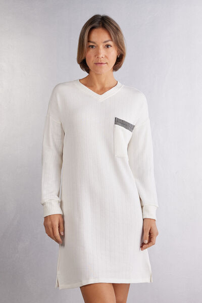 Camicia da Notte Scollo a V Royal Elegance