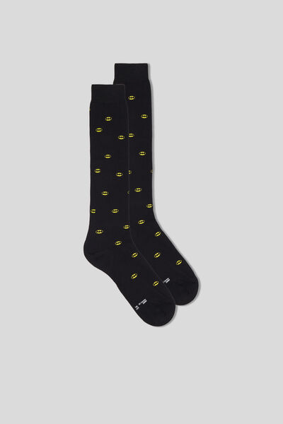 Long Patterned Cotton Socks