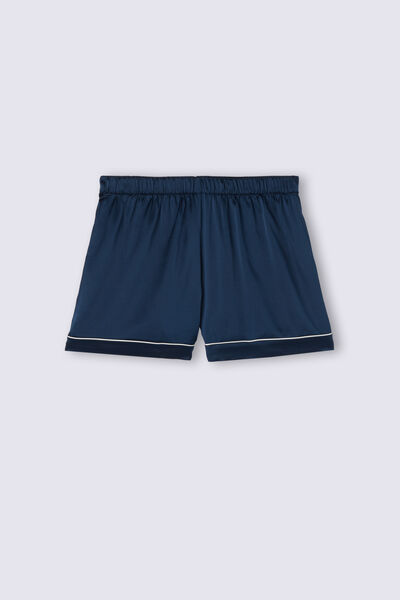 Seidenshorts mit Spitze