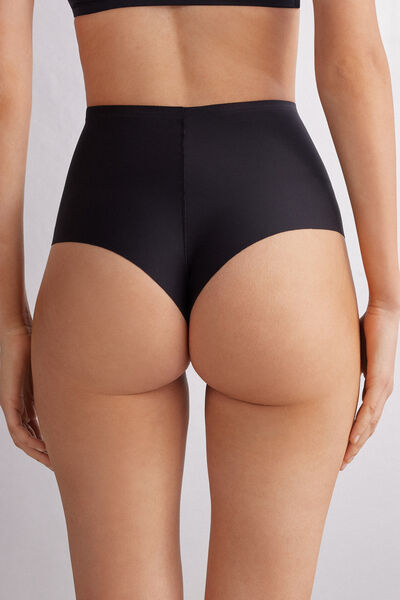 Slip aus Mikrofaser mit offenen Kanten